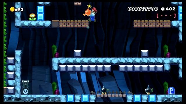 Iced Cavern: Escape Route V2 by morrison22 - SUPER MARIO MAKER - NO COMMENTARY 1be смотреть онлайн