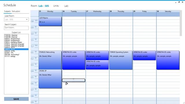 VB.NET: THESIS/Senior Project - Drag & Drop Class Scheduling System смотреть онлайн