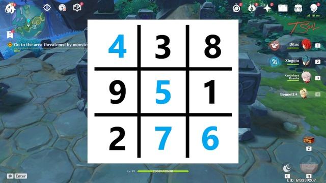 All 3 Sudoku Puzzles on Watatsumi Island - Genshin Inazuma смотреть онлайн