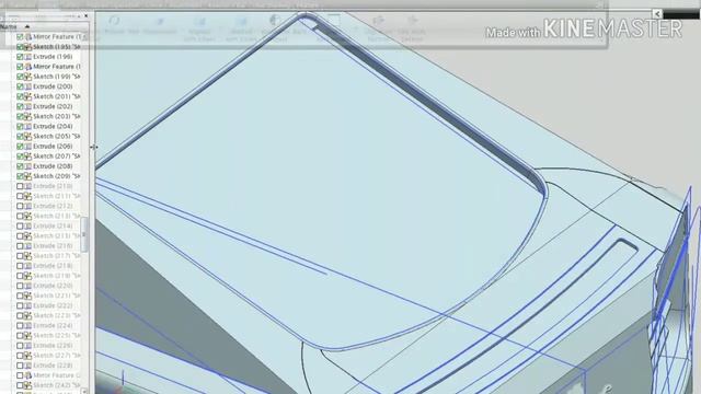 Audi R8 in NX Unigraphics (4x Timelapse) смотреть онлайн