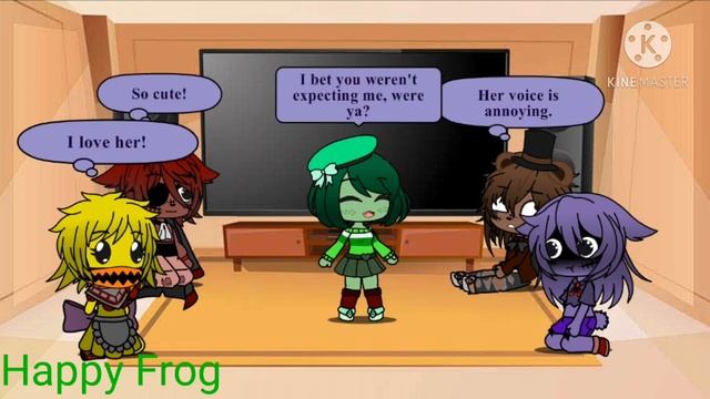 Fnaf 1 reacts to UCN voicelines || Part 1 || By: Toy_BunsBuns || смотреть онлайн