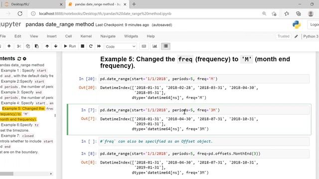 Pandas Date Range Method смотреть онлайн