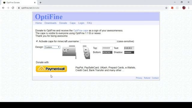 How To Buy An Optifine Cape! смотреть онлайн