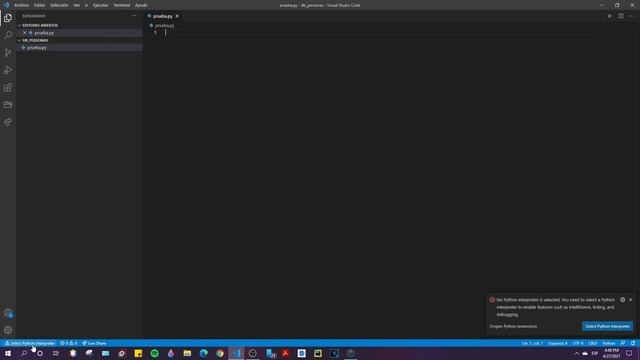 Creacion de Base de datos en postgres y conexion a python смотреть онлайн