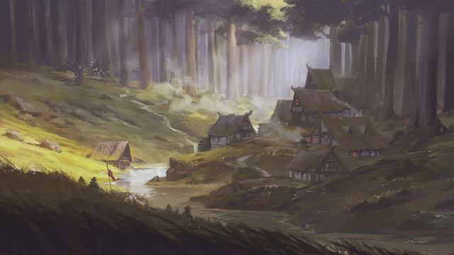 Beautiful Medieval Music - Magical Forest Fantasy (Relaxing) смотреть онлайн