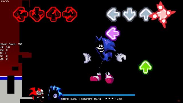Friday Night Funkin' Speed.GIF | VS Cyclops DEMO V2 UPDATE (Sonic, Tails & Knuckles) (FNF Mod) смотреть онлайн