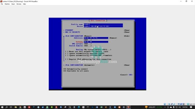 How To Setup Static IP Address Centos Stream 9 смотреть онлайн
