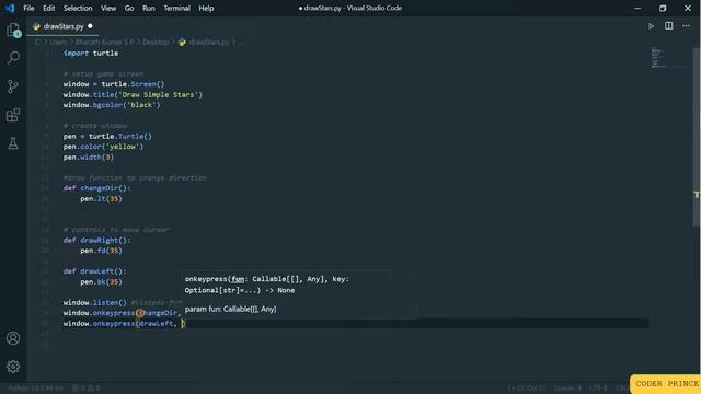 Draw Shapes Using Python Turtle смотреть онлайн