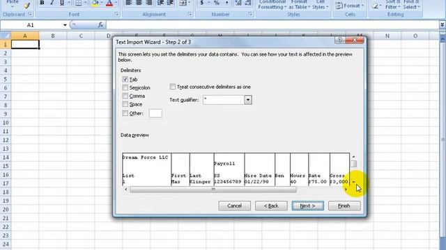 Excel 2007: Import Text Files смотреть онлайн
