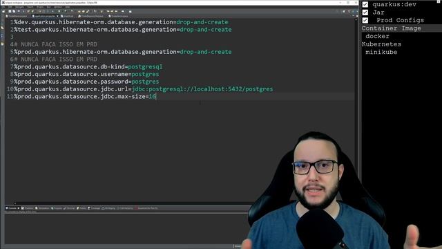 Preparando sua aplicação QUARKUS para produção! смотреть онлайн