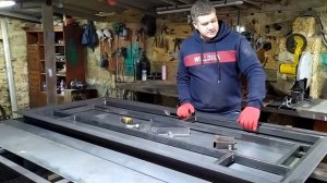 Металлические Входные Двери + СТЕКЛОПАКЕТ+Ковка!Как Сделать Своими руками! ЧАСТЬ ПЕРВАЯ