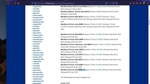 COMO INSTALAR LOS DRIVERS DE WINDOWS EN MAC