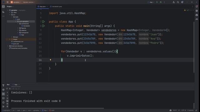 Argentina Programa JAVA - HashMap смотреть онлайн