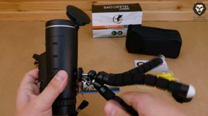 Монокуляр Kandar 18x42 (Компас, штатив) видео обзор 4k