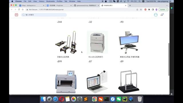 网上商城网站（python+vue）毕业设计 смотреть онлайн