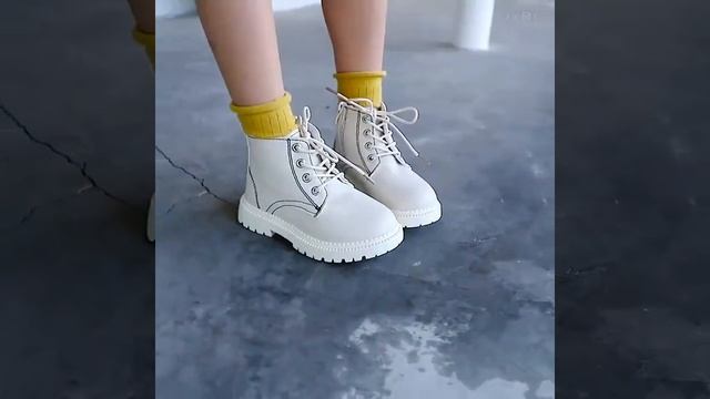 2021 зимние сапоги для мальчиков и девочек; плюшевые ботинки малышей; детские martin; нескользящая смотреть онлайн