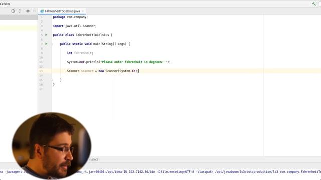 Java Tutorial - Converting Fahrenheit to Celsius смотреть онлайн