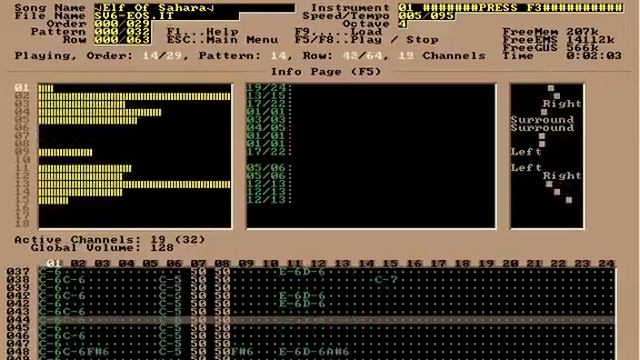 Elf Of Sahara (Playing on Impulse Tracker 2.14) смотреть онлайн