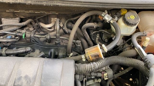 Фильтр вместо грибовидного клапана Opel A14NET смотреть онлайн