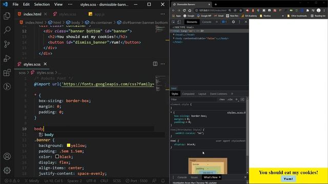 Creating Dismissible Banners with HTML CSS and JS смотреть онлайн