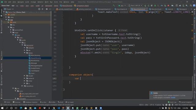 6-socket.io chat app using android смотреть онлайн