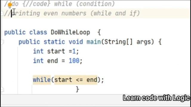 Java Programming Tutorial -25 |Difference between While and do-while loop in Java with coding #Java смотреть онлайн
