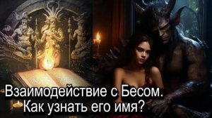 Как общаться со своим бесом?