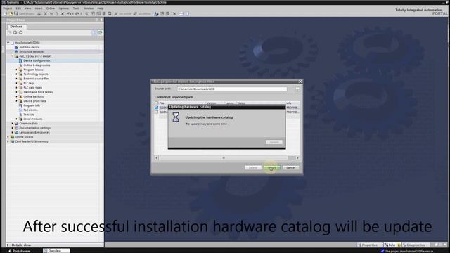 Siemens TIA Portal PLC tutorial - Add and install GSD file in TIA Portal смотреть онлайн