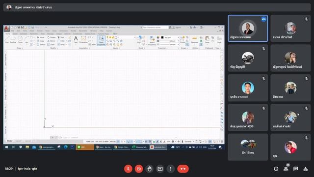 ตั้งค่าโปรแกรมเขียนแบบ AutoCad 2020 By ดร.ณัฐพร смотреть онлайн