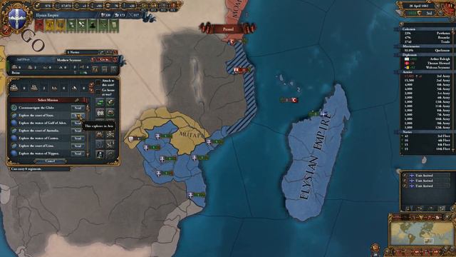Europa Universalis IV #36 - Elysian Empire [Custom Nation] смотреть онлайн