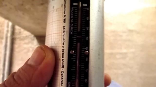 Использование молотка Scmidta для замера прочности штукатурки смотреть онлайн