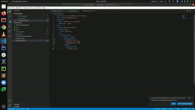 Reconfigure TLS Certificates for Postgres Using KubeDB | Run & Manage Databases in Kubernetes смотреть онлайн