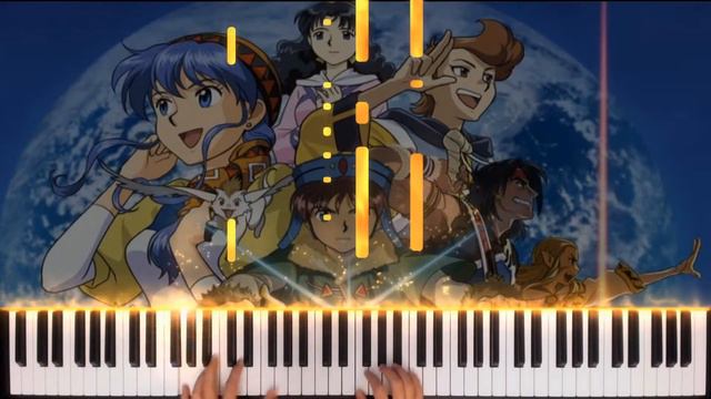 Toward the Horizon - Lunar: Silver Star Story OST (Piano Cover) смотреть онлайн