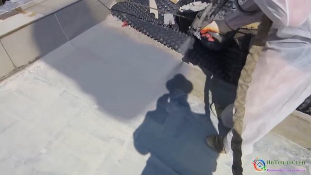 Бесшовная гидроизоляция крыши (кровли) полимочевиной смотреть онлайн