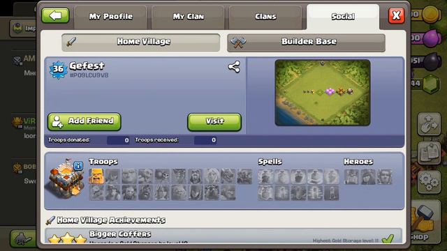 ТОП 6 САМЫХ СТРАННЫХ АККАУНТОВ| CLASH OF CLANS смотреть онлайн