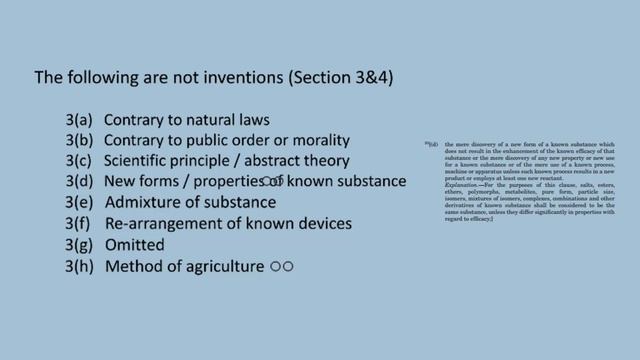 What are not inventions - Section 3 and 4 смотреть онлайн