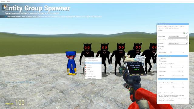 SCP-096s VS HUGGY WUGGY In Garry's Mod Sanbox [Poppy Playtime Vs SCP Foundation]