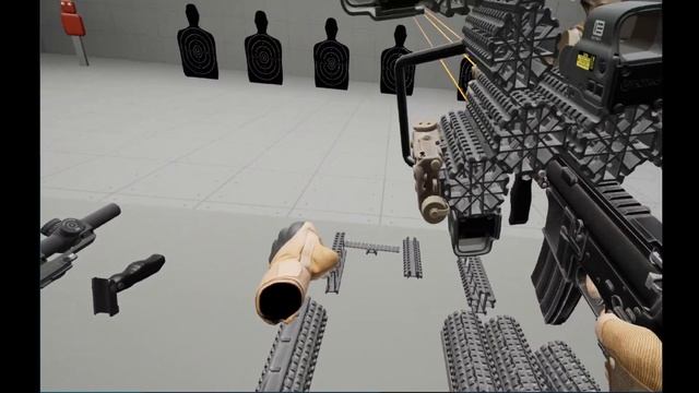 [ Gun World VR ] - Testing the limits of gun attachments смотреть онлайн