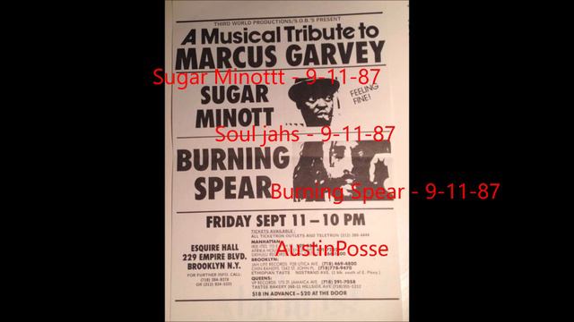 Tribute to Marcus Garvey @ The Club Esquire Bklyn, NY - 9-11-87 смотреть онлайн