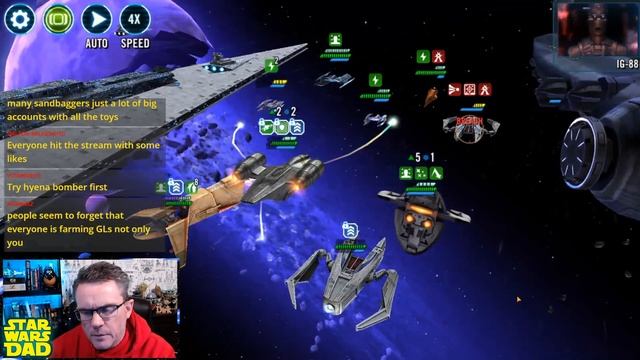 EXECUTOR EVENT - Discarded Doctrine - LIVE!! Star Wars Galaxy of Heroes смотреть онлайн