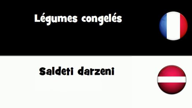 TRADUCTION EN 20 LANGUES = Légumes congelés смотреть онлайн