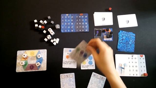 Hagalaz Gameplay and Review - BGG Solo PnP Game Design Contest 2020 смотреть онлайн