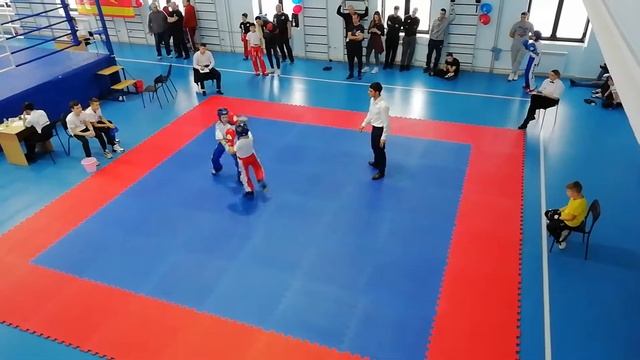 Ярослав Костюков. Турнир Память 2018 1/8 первый бой