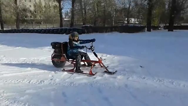 Мотоснегокат для взрослых смотреть онлайн