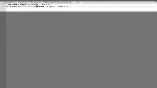 76. How to convert a PHP file into a template смотреть онлайн