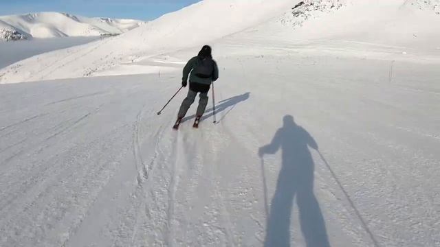 Хибины. Кировск. Горные лыжи GoPro смотреть онлайн