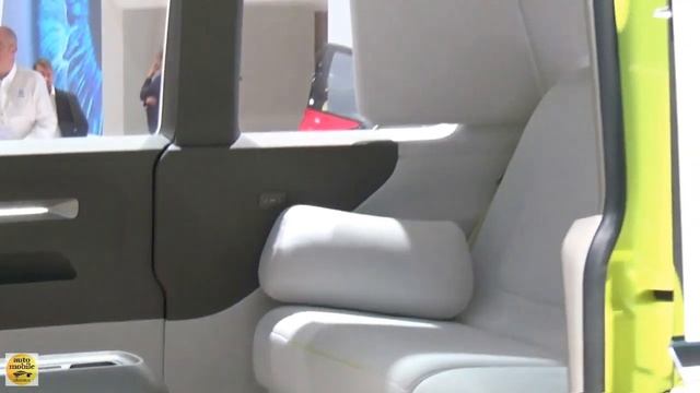 Concept Volkswagen ID.BUZZ - Exterior And Interior - Automobile Barcelona 2019