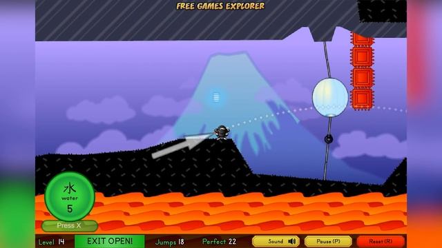 Sticky Ninja Academy - Game Walkthrough (full) смотреть онлайн
