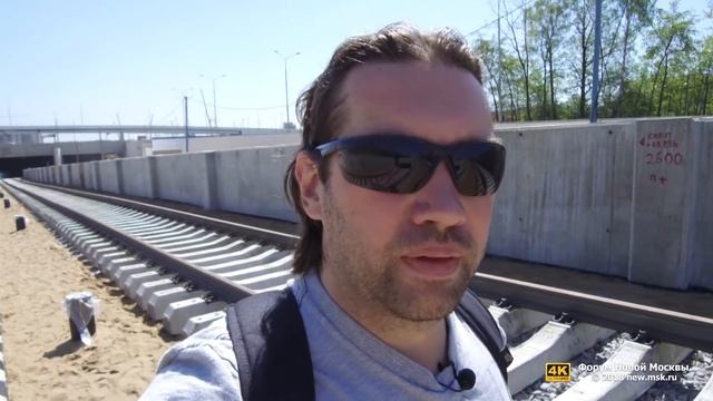 От "Столбово" до "Саларьево": прогулка вдоль строящегося метро смотреть онлайн