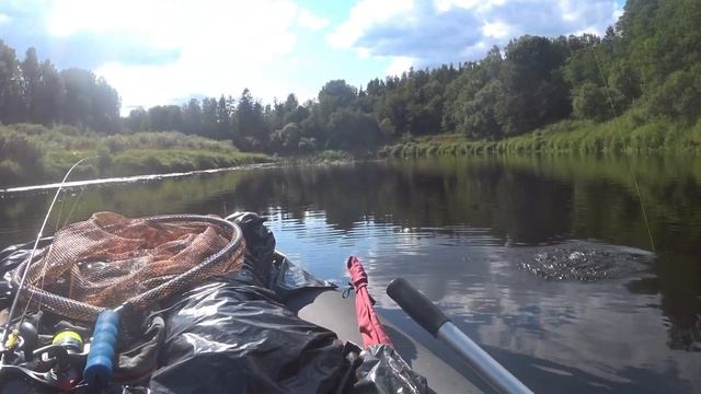 Поймал речного гиганта . Сплав по реке Межа . 4 серия . смотреть онлайн